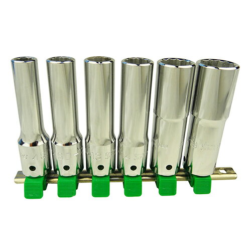 12.7ディープソケットセット 4SD-S6W 12角 FPC