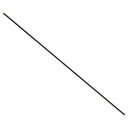 【切り売り】 ステンコートワイヤ R-SY8V クロ 1mあたり 黒 ロープ径:0.45mm ニッサチェイン