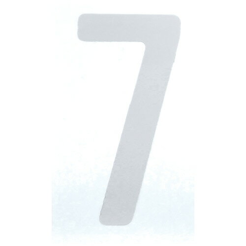 カッティング文字50mm 白 7 CS50W7 7 TRUSCO