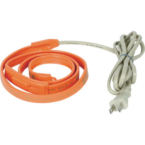 水道凍結防止ヒーター D1 長さ:1m 八光