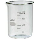 ガラスビーカー 200ml GB200 容量:250ml TRUSCO