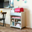 ★10%OFFクーポン ~25日23:59迄★ランドセルラック LAK-9565WWH ホワイト 白井産業 幅63cm 高さ94cm 学童 収納 キャスター付