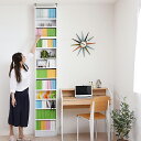 MEMORIA オープン 本棚 上置きセット 幅41.5cm FRM-0100SET ホワイト 本体+上置きセット 幅41.5cm JKプラン