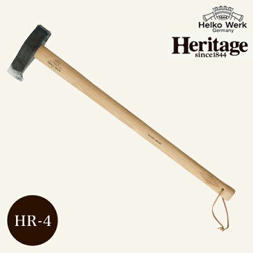 HELKO社製 HERITAGE スプリッティングハンマー(斧)ブレード保護カバー付 HR-4 刃に厚みと重みがあり太い丸太から薪割りに最適 丸太割り・樹木伐採・DIY・キャンプ・アウトドア・農具・園芸