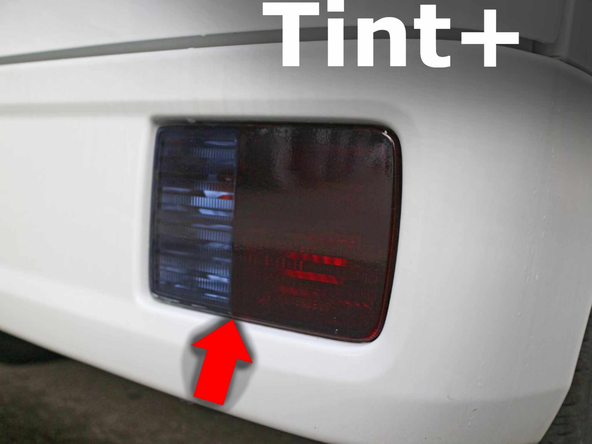 Tint+ テールランプ スモークフィルム エブリイ バン DA17V DA18V (Type5：ハイマウントストップランプ用は別売り)