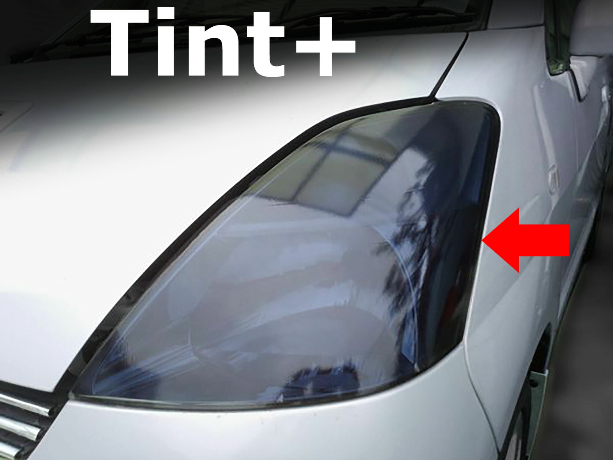 Rakuten - Tint+ ヘッドライト スモークフィルム MRワゴン MF21S