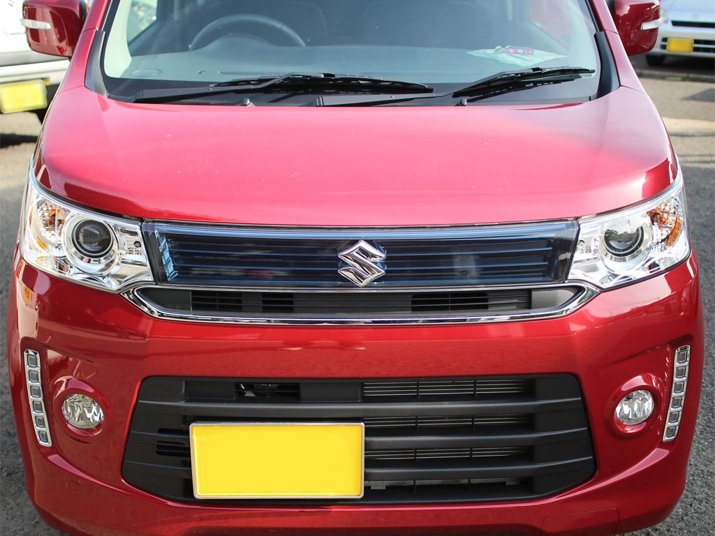 Tint+ カット済み フロントグリル スモークフィルム (スモーク 20％) ワゴンR スティングレー MH34S MH44S 2