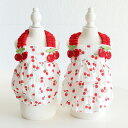 犬 夏服 春夏用 キャミソール ワンピース フリル ドッグウエア 夏作 ペットグッズ ペットウェア 可愛いさくらんぼ柄 ペット服 犬服 犬用洋服 猫服 柔らかい...