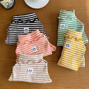 犬服 ins 猫服 春 夏 秋 冬 服 ペットウェア カットソー オシャレ tシャツ トップス 新作 インナー 重ね着としてもかわいい 可愛い 伸縮性あり 着せ...
