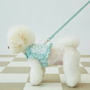 犬 猫 首輪 犬用ハーネスリードセット ペット首輪 猫服 牽引ロープ ベルト 胴輪 胸当て調整 小型 中型 首輪 簡単脱着 犬ハーネスお散歩ウェアに 可愛いレー...