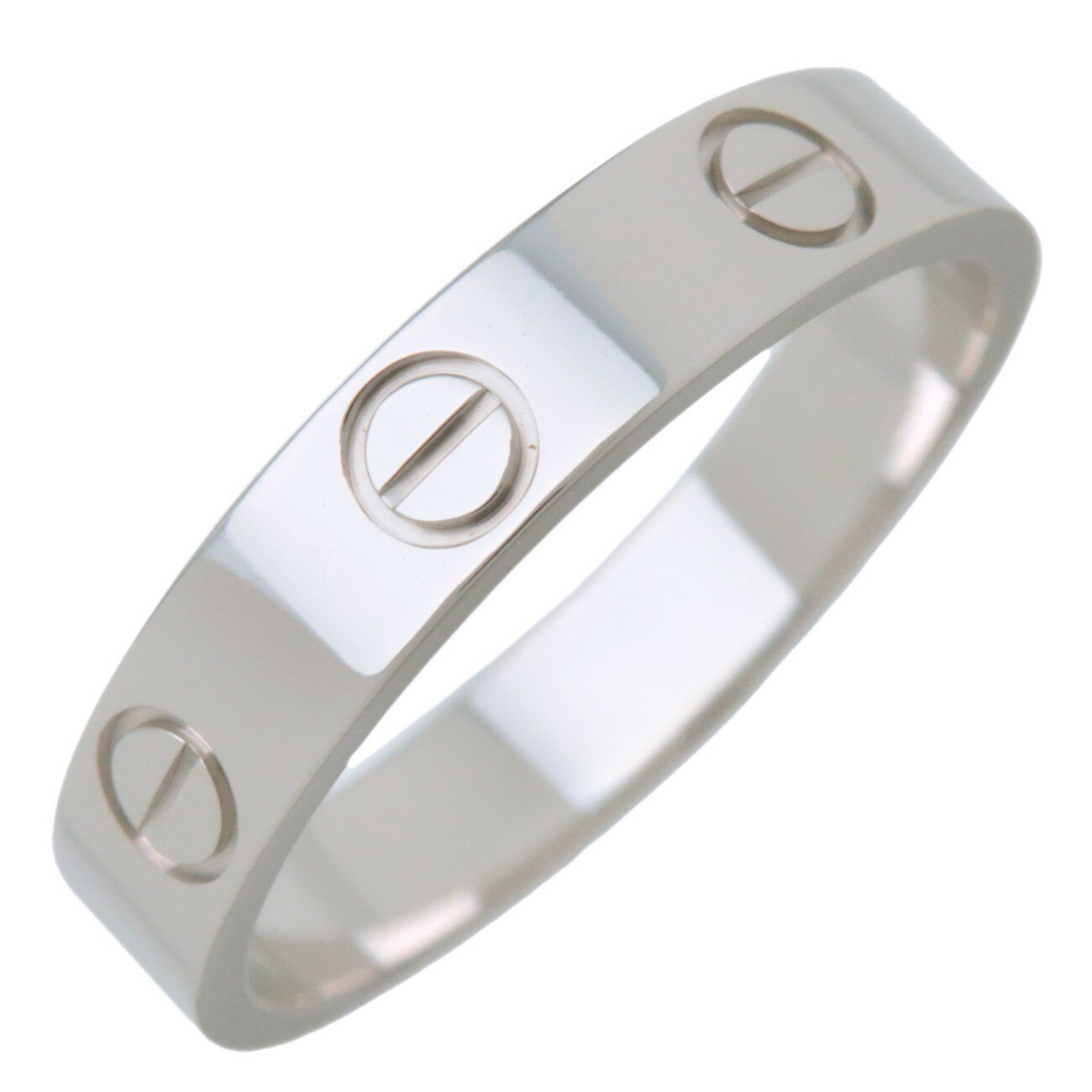 Cartier ƥ ߥ˥  #52(11.5) K18WG 750WG ۥ磻ȥ šۡڿʻž夲Ѥߡ̵ۡۡ...