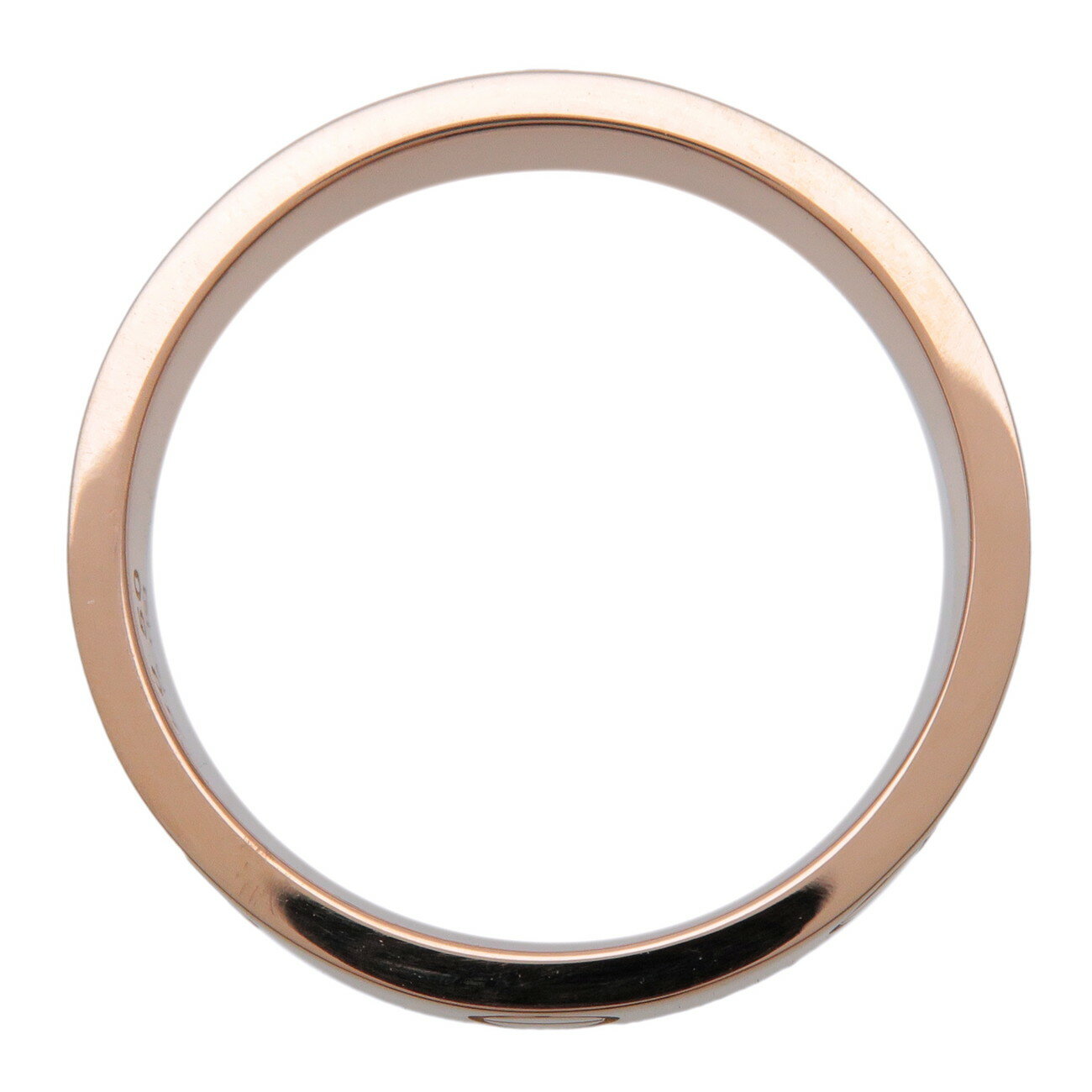 Cartier カルティエ ミニラブ リング #50(10号) 750PG ピンクゴールド 【正規ブランド証明書(日本 2005年)】【中古】【新品仕上げ済み】【送料無料】【返品可】