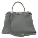 FENDI フェンディ セレリア レザー ピーカブー レギュラー 2WAYバッグ ハンドバッグ ショルダーバッグ 8BN226 ブランド バッグ 鞄【中古】【美...