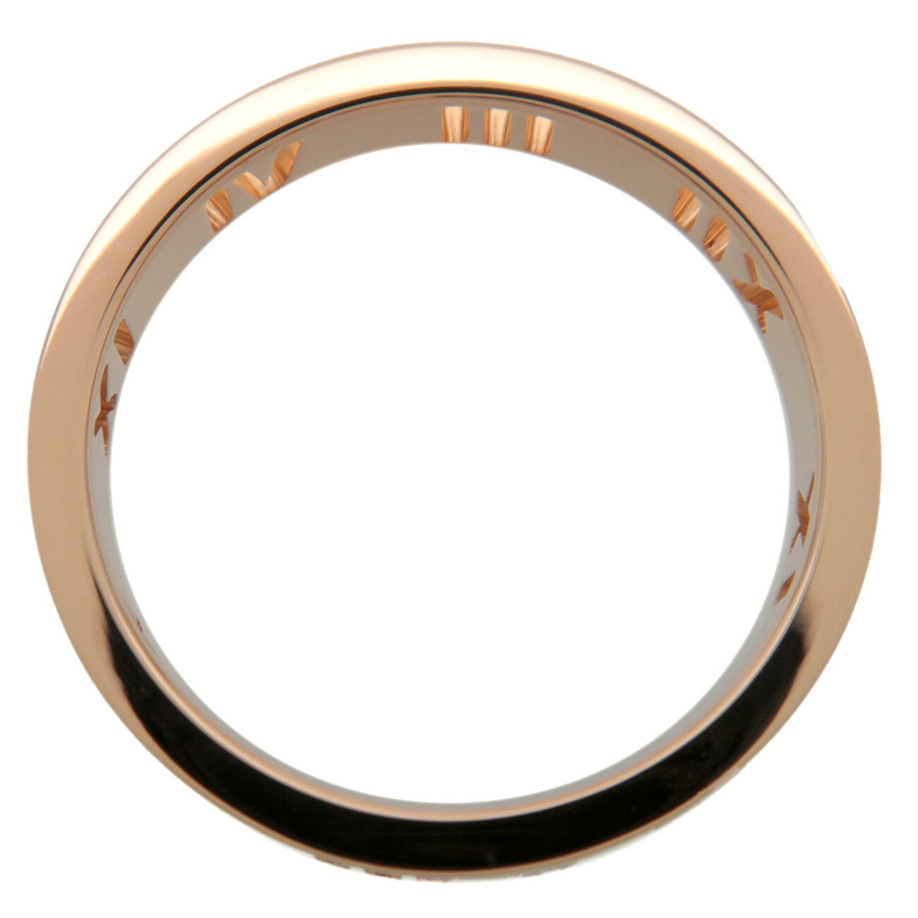 Tiffany&Co. ティファニー ピアスドアトラス 4Pダイヤ リング 8.5号 K18PG 750PG ピンクゴールド ブランド ジュエリー アクセサリー 指輪【中古】【新品仕上げ済み】【送料無料】【返品可】