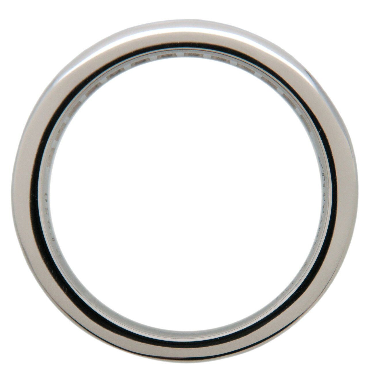 Tiffany&Co. ティファニー ハーフサークル チャネルセッティング ダイヤ リング 6.5号 PT950 プラチナ ブランド ジュエリー アクセサリー 指輪【中古】【新品仕上げ済み】【送料無料】【返品可】