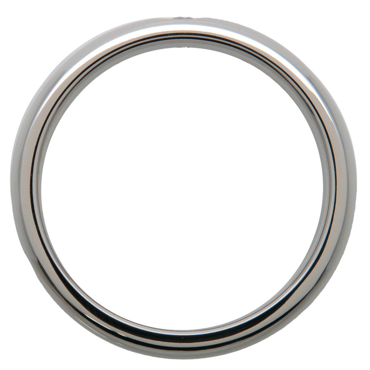 HARRY WINSTON ハリーウィンストン ラウンドカット マリッジ リング 1Pダイヤ 6号 PT950 プラチナ ブランド ジュエリー アクセサリー 指輪【中古】【新品仕上げ済み】【送料無料】【返品可】