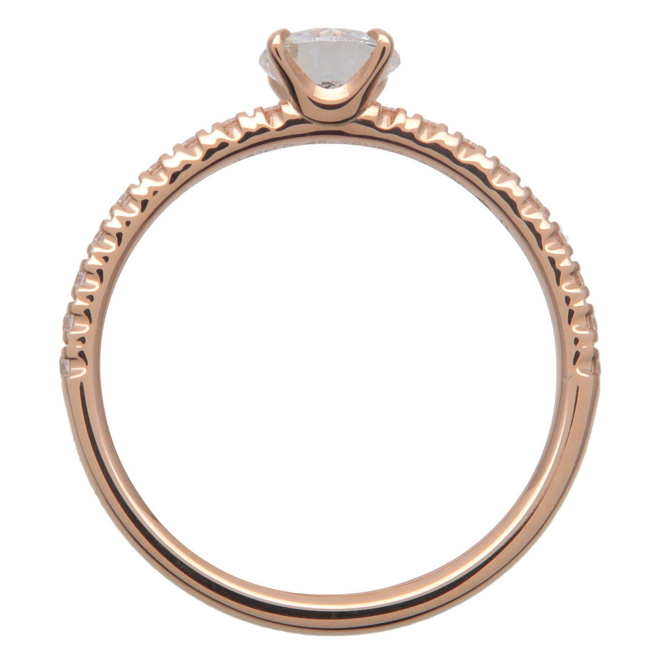 Cartier カルティエ エタンセル ドゥカルティエ ハーフエタニティ ダイヤ リング 0.41ct K18PG【正規日本/2023年/ブランド証明書付属】 ブランド ジュエリー アクセサリー 指輪【中古】【新品仕上げ済み】【送料無料】【返品可】