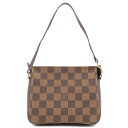 LOUIS VUITTON ルイヴィトン ダミエ トゥルースメイクアップ アクセサリーポーチ N51982 ルイ・ヴィトン LV ブランド バッグ 鞄【中古】【美品】【送料無料】【返品可】