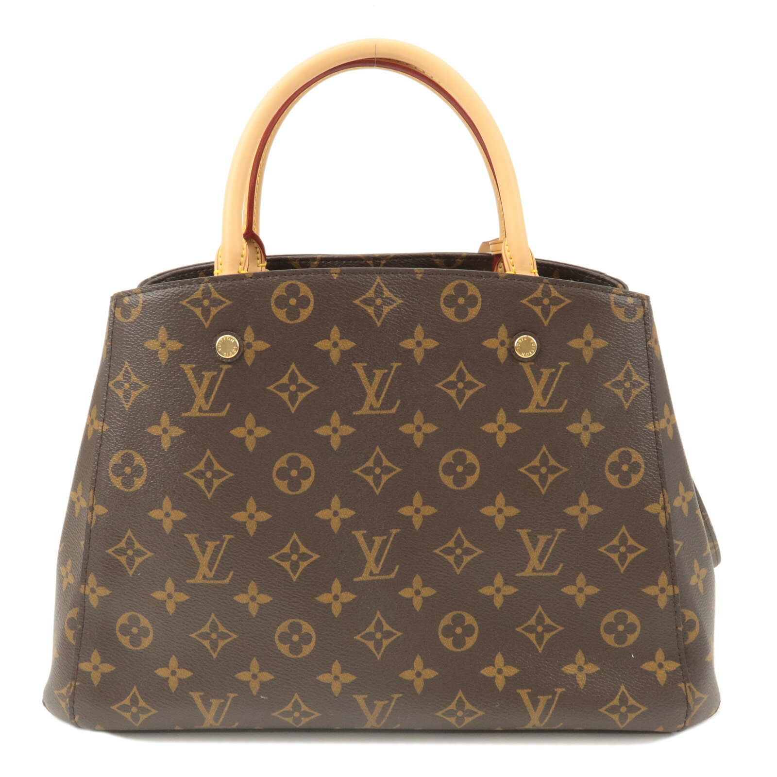 LOUIS VUITTON ルイヴィトン モノグラム モンテーニュMM 2WAYバッグ ハンドバッグ ショルダーバッグ M41056 ルイ・ヴィトン LV ブランド バッグ 鞄【中古】【美品】【送料無料】【返品可】 2