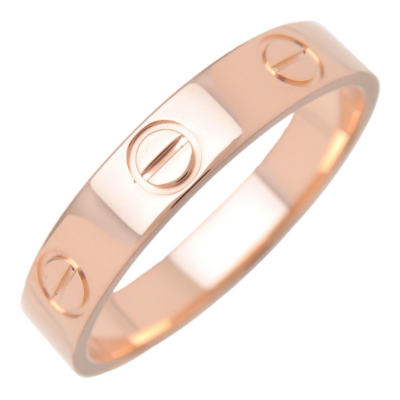 Cartier カルティエ ミニラブ リング #51(11号) K18PG 750PG ピンクゴールド カルチェ【正規ブランド証明書(日本 2024年)】【中古...