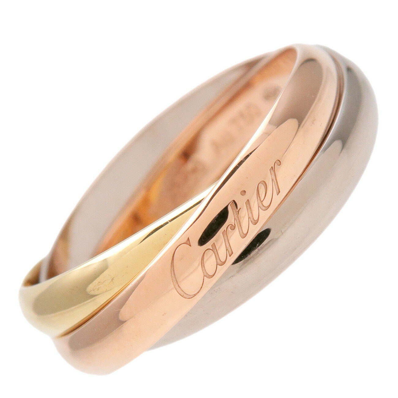 Cartier ƥ ȥ˥ƥSM   #50(10) K18 750WG/PG/YG  ԥ󥯥 ۥ磻ȥ ...