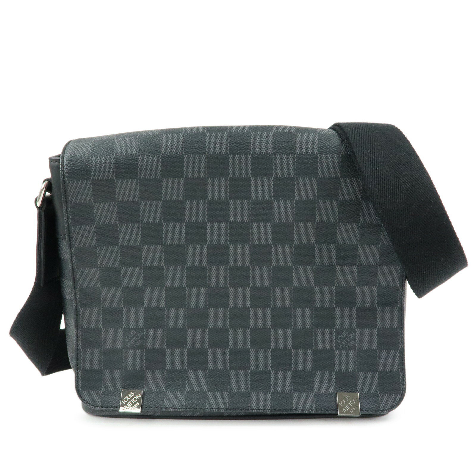 Rakuten - Louis Vuitton ルイヴィトン ダミエ グラフィット ディストリクトPM NM レザー N41028【中古】【良品】【送料無料】【返品可】