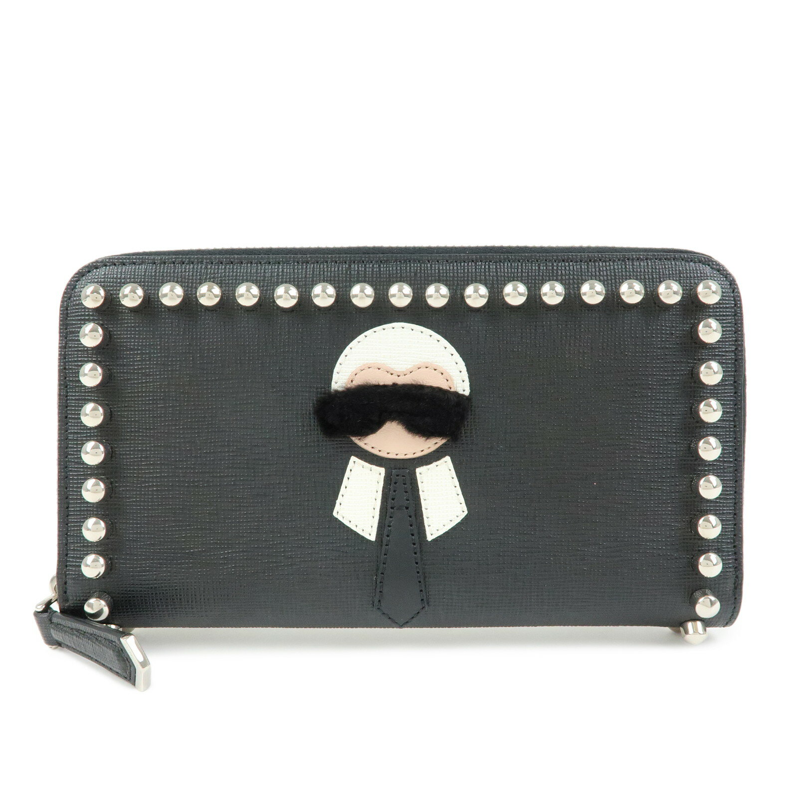 楽天市場】fendi フェンディ スタッズラウンドファスナー長財布の通販