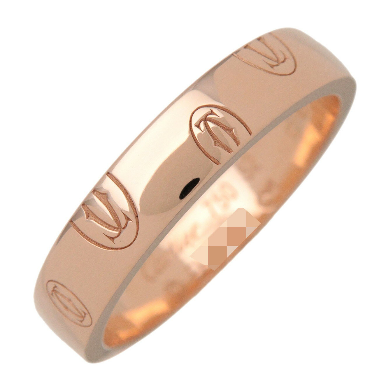 Rakuten - Cartier カルティエ ハッピーバースデー リング 指輪 #52(12号) K18 750PG ピンクゴールド【中古】【新品仕上げ済み】【送料無料】【返品可】