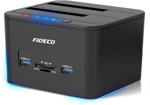 FIDECO HDDԡ HDD USB3.0³ 2.5 / 3.5 SATA HDD/SSDб ѥʤHDDΤޤ뤴ȥԡǽդ 2٥ ϡɥǥ ǥץꥱ ԡ 10TB*2б 鿴Դñ ® ץǥ