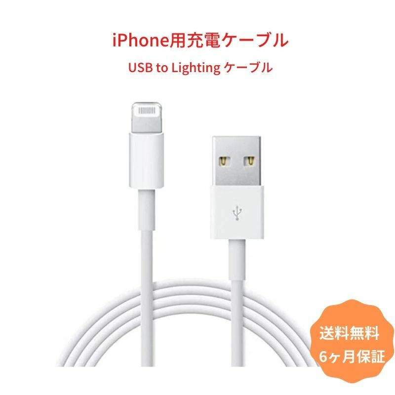 ライトニングケーブル iPhone 1m おす