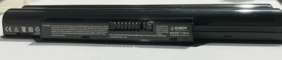 【1年保証・保証書付】富士通 新品 FPCBP250 FMVNBP189 CP477891-01 FMVNBP186 FMVNBP189 FPCBP250 FPCBP250AP 互換互換バッテリー 5200mAH (PSE認証済製品) 3