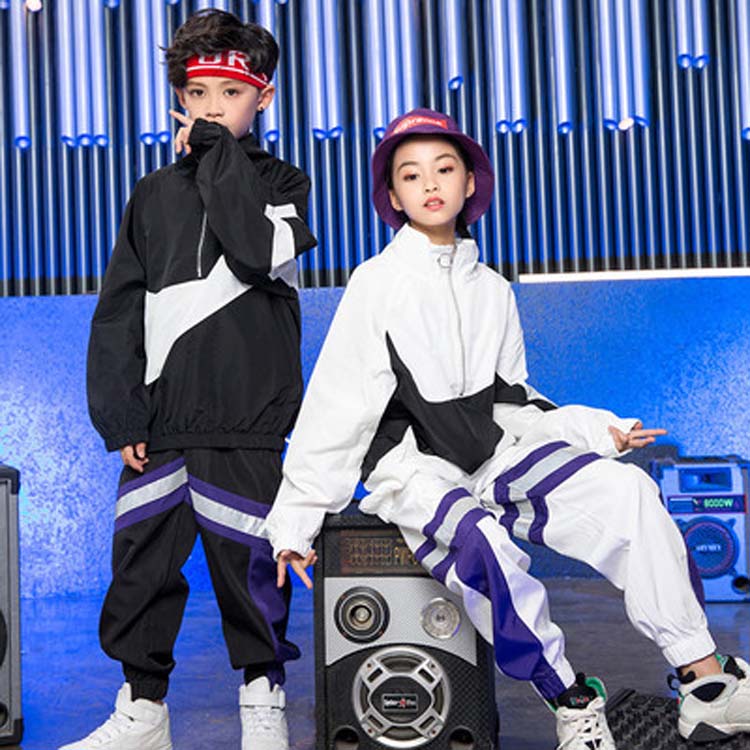 キッズ ダンス衣装 キッズ　ダンス ヒップホップ ダンス 男の子 女の子 ズボン 男の子 女の子 ジャッズ ヒップホップ 演出服 DJ オシャレ ダンス衣装 セットアップ ヒップホップ 子供服 ストリート 上下 キッズ ダンスウェア ファッション 110 120 130 140 150 160 170 180