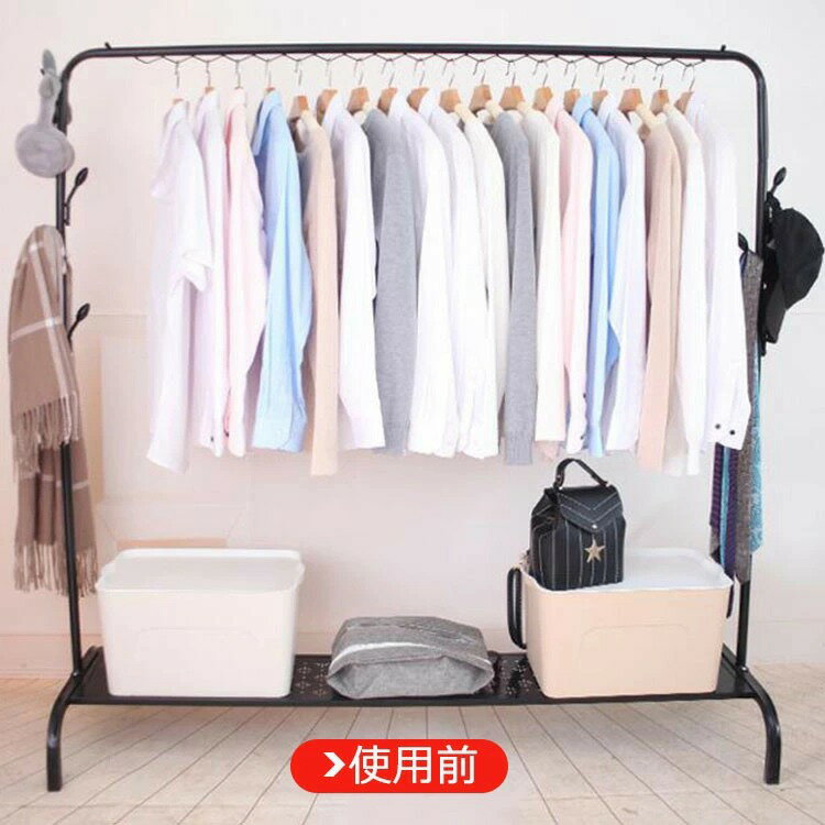 ハンガーラックカバー 防塵カバー ハンガーラックカバーのみ 目隠し ホコリよけ 汚れ防止 ダブルハンガ..