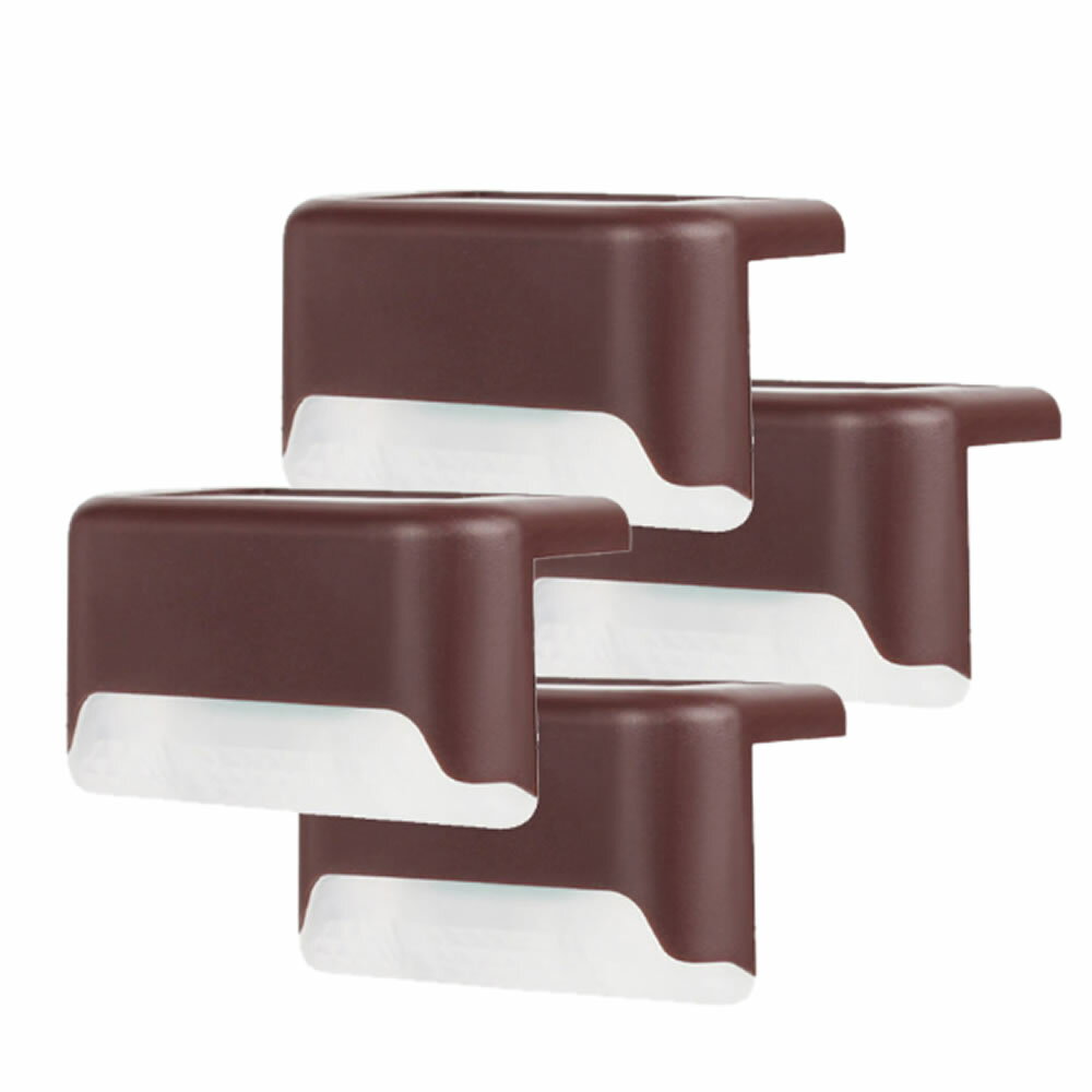 ソーラーライト ガーデンライト 階段 センサー 防水 4個セット フットライト ソーラー 屋外 暖色 庭園..