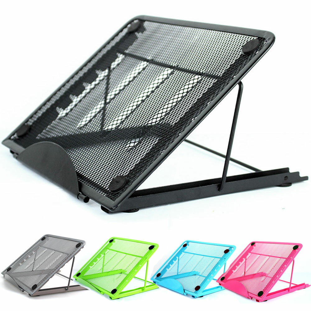 ラップトップスタンド メッシュタイプ ノートPCスタンド ノートパソコン pad タブレット スタンド 放熱..