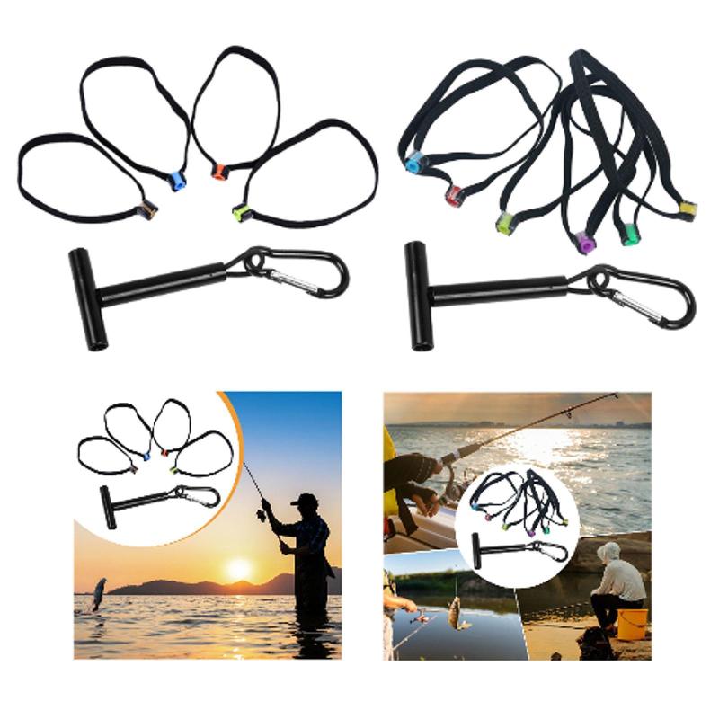 フライフィッシングティペットスプールホルダー(スプールテンダー付き)コンパクトラインリーダー収納オ..