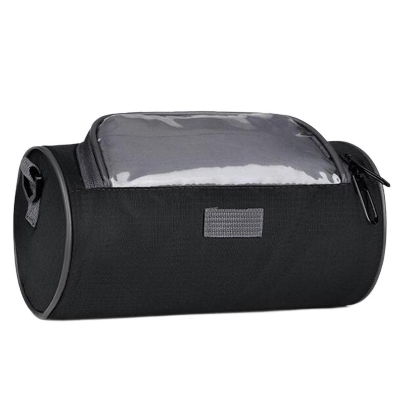 自転車バッグ ハンドルバーバッグ ポータブルタッチスクリーン電話バッグ 防水サイクリング収納ポーチバッグ 旅行用ロードバイク用 3