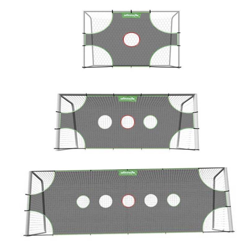 サッカーゴールターゲットネットトレーニングネット簡単セットアップサッカートレーニング補助サッカーゴールターゲットシートコートサッカープロサッカークラブ用