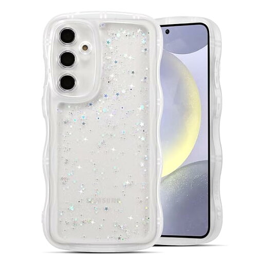 Galaxy S25 ケース クリア TPU カバー ウェーブ おしゃれ 韓国 可愛い ウェーブ グリッター 透明 薄型 軽量 耐衝撃 滑り止め (SC-51F / SCG31) スマホケース ワイヤレス充電対応 ストラップホール付き ギャラクシーS Galaxy S25 ケース クリア TPU カバー ウェーブ おしゃれ 韓国 可愛い ウェーブ グリッター 透明 薄型 軽量 耐衝撃 滑り止め (SC-51F / SCG31) スマホケース ワイヤレス充電対応 ストラップホール付き ギャラクシーS