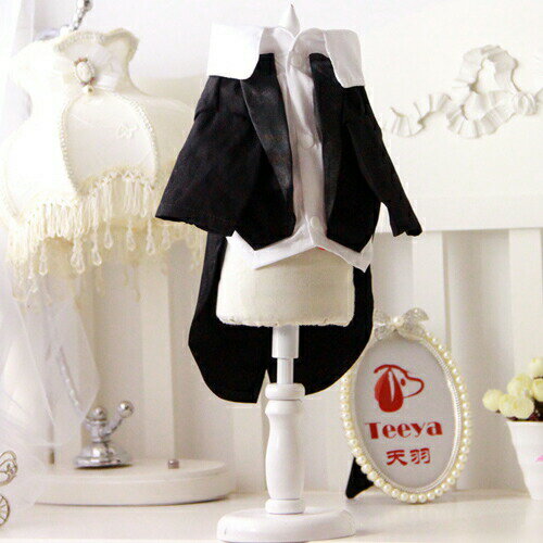 ペット用 ウェディングドレス タキシード ペットの服 フォーマルドレス　レースワンピース 猫 ネコ 犬 コスチューム 猫服 コスプレ衣装 写真 撮影道具 変身ペット用品 結婚式 お祝い 記念 パーティー 制服 ドッグウェア　楽天海外通販