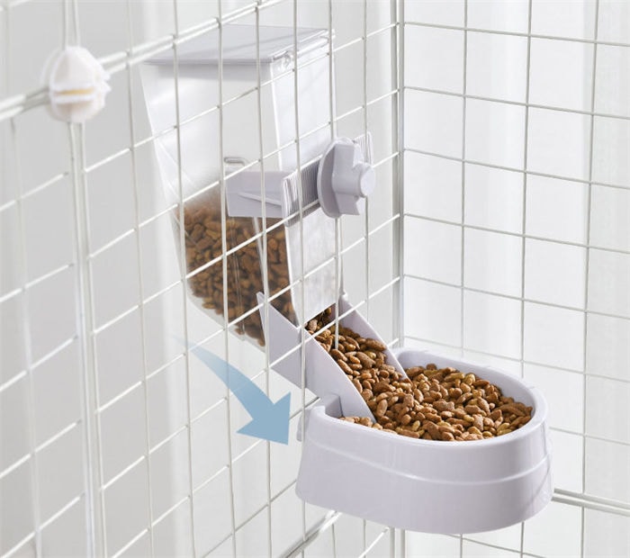 ペット自動給餌器 ケージ取付 オートペットフィーダー ペットボウル 犬 猫 食器 自動給餌 フードボウル 餌やり 自動餌やり器 ペットフィーダー ご飯