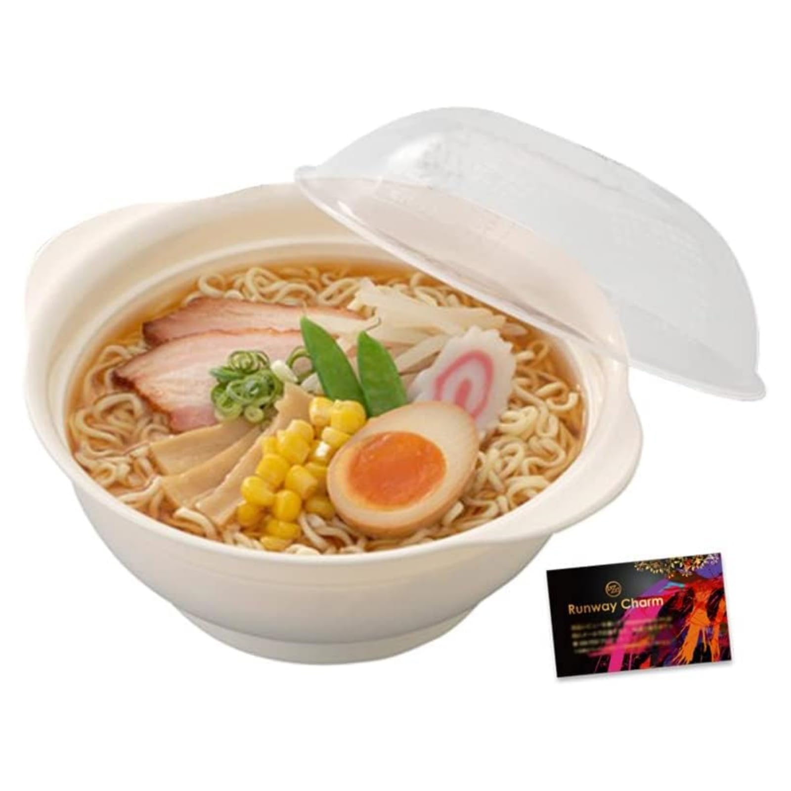 ラーメンボウル 電子レンジ対応 蓋付き 麺ボウル 高速調理 調理器具 調理器具 ベーキングパン 一人暮ら..