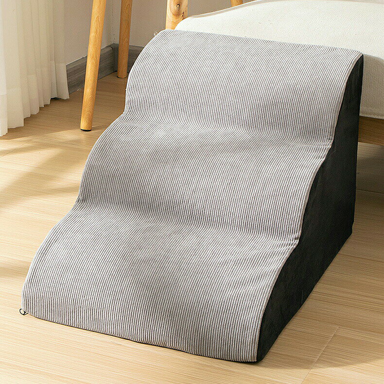 ペットステップ ペット用階段 犬用階段 二段三段四段タイプ ドッグステップ 室内スロープ 高反発クーシ..