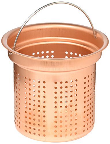 和平フレイズ シンク周り用品 排水口ストレーナー SUIグート 純銅 深型 12cm SUI-6091