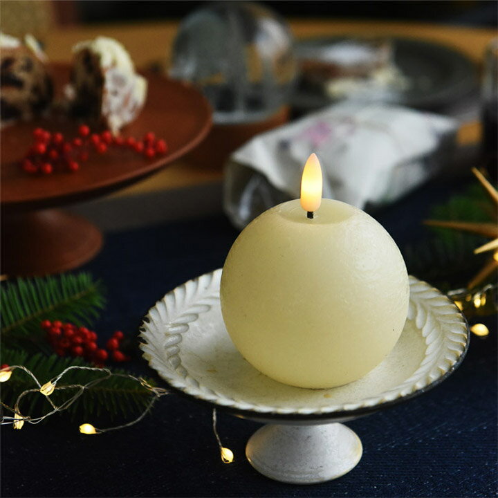 キャンドルライト LED キャンドルライト ろうそく クリスマス キャンドル LED キャンドル おしゃれ 北欧／クリスマス LEDライト キャンドルボール