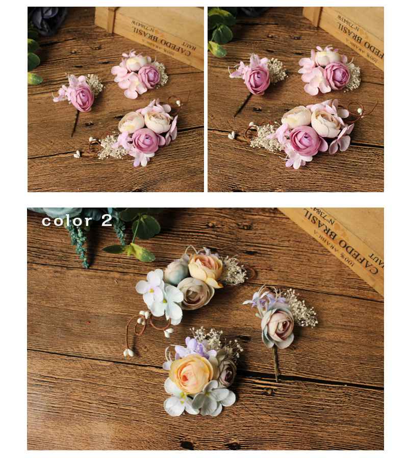 髪飾り 造花 姫鞠 ツバキ ヘッドドレス ウェディング ウエディング 成人式向け 結婚式 和 和婚 和服　..