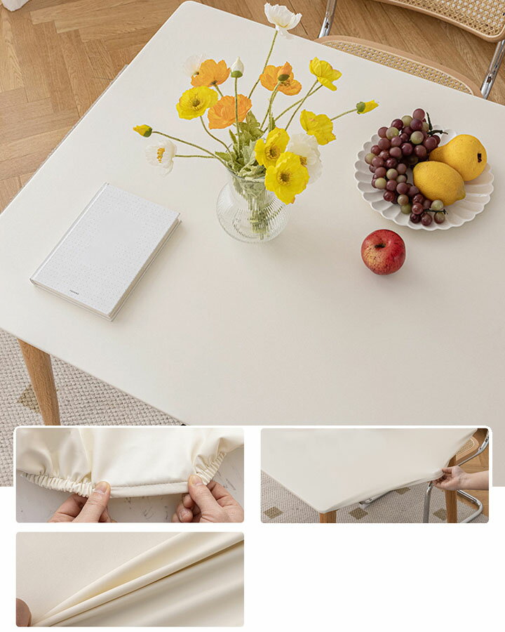 テーブルクロス レザー 撥水 無地 耐熱 北欧 PU 11色 レザー 伸縮 オーダー可 撥水加工 おしゃれ テーブルカバー シンプル サイズオーダー対応 テーブルマット 食卓デスクマット ダイニング 撥油 汚れ防止 高級感ins tablecloth