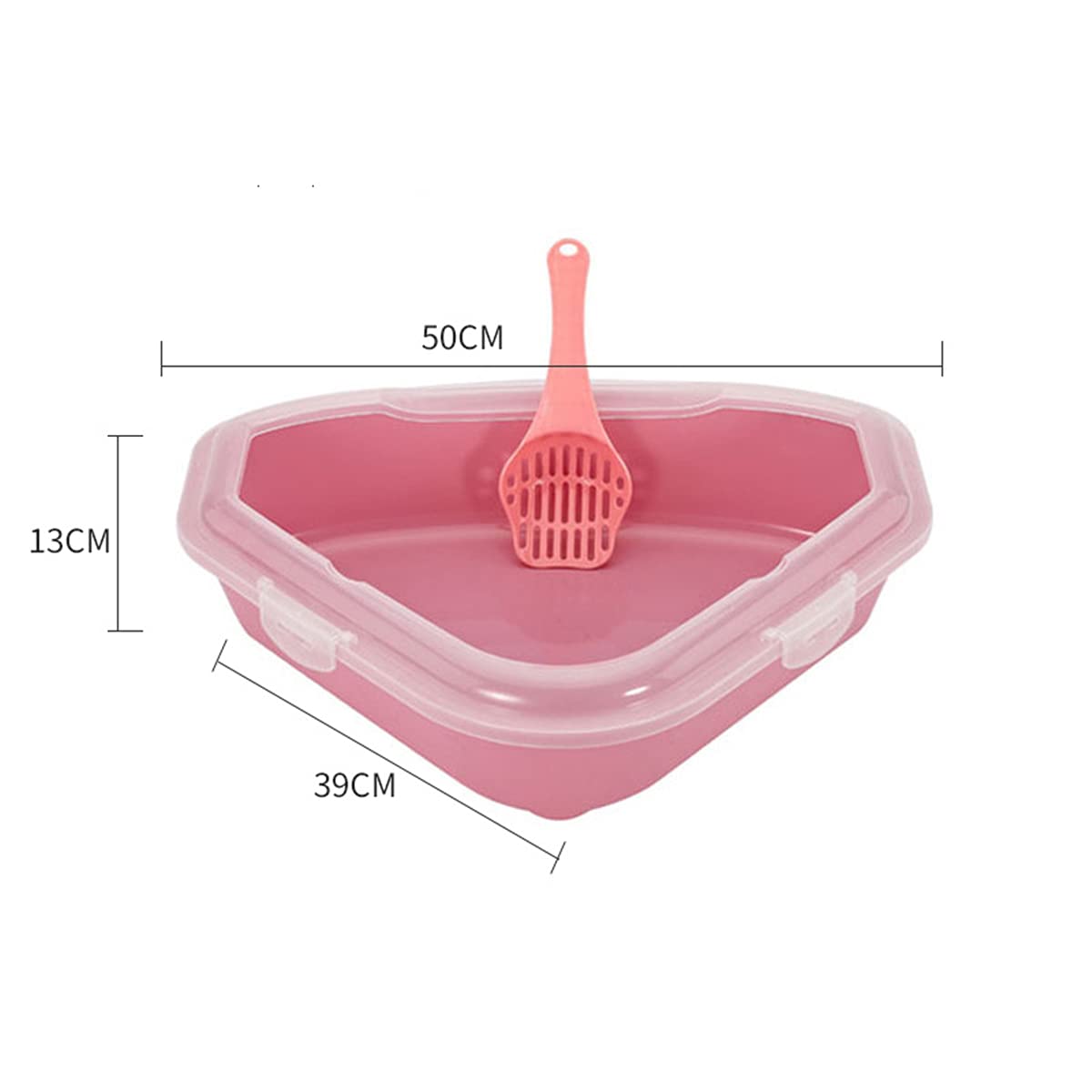 トイレ猫のト 猫用トイレ ペットトイレ スコップ付き 大容量 シンプル デザイン トイレ本体 猫用トイレ..