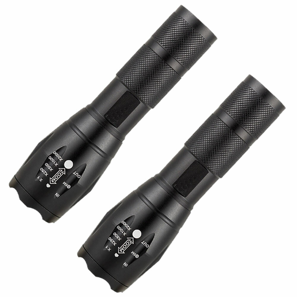 2個セット 紫外線ライト LED ブラックライト UVライト 懐中電灯 ライト 汚れ レジン 紫外線 ライト ラ..