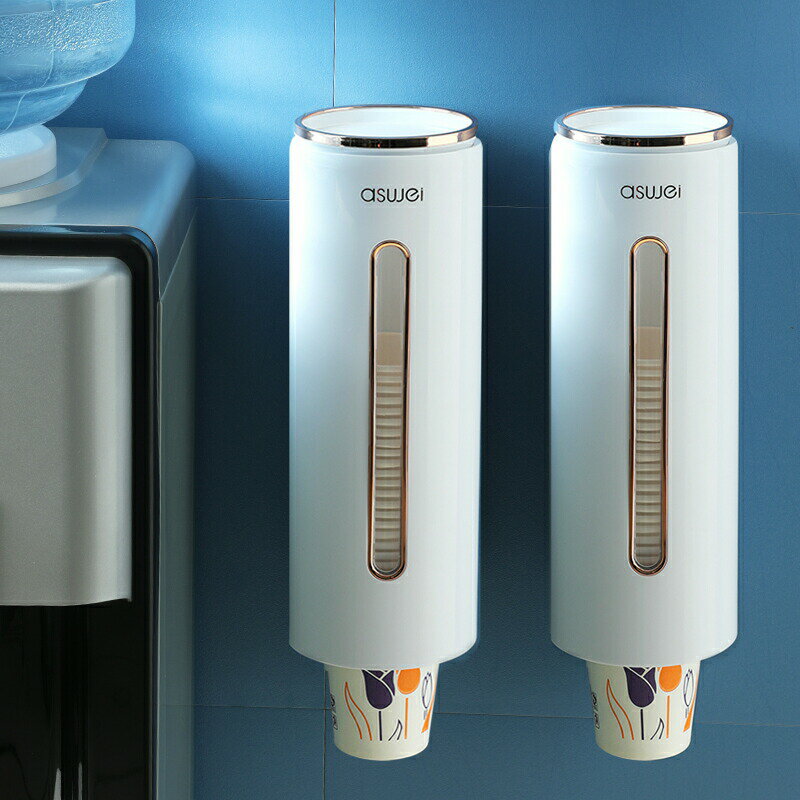 カップディスペンサー 紙コップホルダー カップ収納 使い捨てコップスタンド 壁掛けタイプ 口径5~7.5cm以内紙コップ利用 紙コップ ペーパーカップ ホーム、コンビニ、ビュッフェ、オフィス用品 楽天海外通販